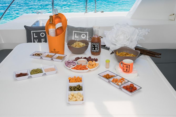 St Maarten Luxury Catamaran Full-Day Group Charter - Snorkeling, Fishing, and Paddleboarding Options