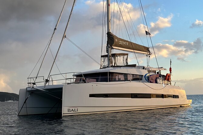 St Martin Gd-Case: Private day in all inclusive catamaran - What a full day aboard Zephyr feels like