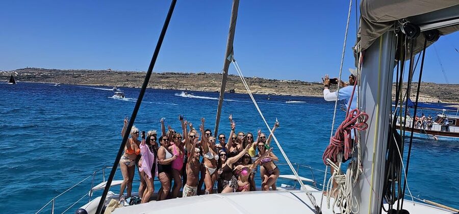 St. Paul's Bay: Half-Day Scenic Catamaran Tour with Drinks - What the crew adds to the price