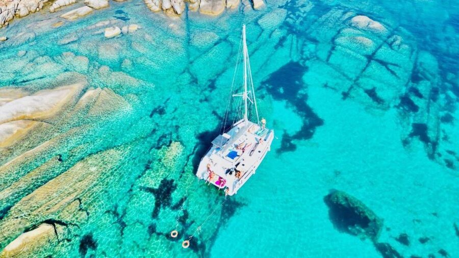Stintino: Catamaran excursion in the Gulf of Asinara - Granite Cove and the Santa Maria plain