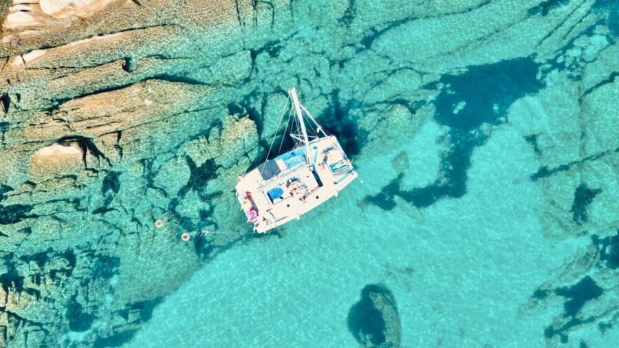 Stintino: Catamaran excursion in the Gulf of Asinara - Fornelli’s natural pools and marine life