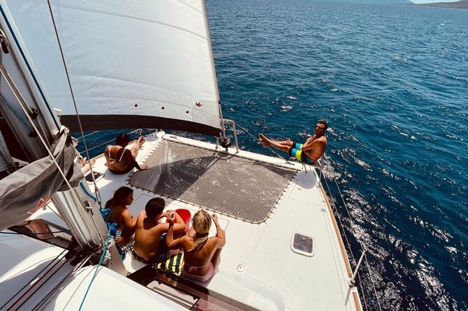 Stintino Half Day Catamaran Tour to La Pelosa with Aperitif - Fornelli natural pools and Asinara National Park