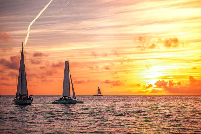 Sunny Beach: Sunset Catamaran Cruise with Dinner & Prosecco - Boarding the catamaran and settling in