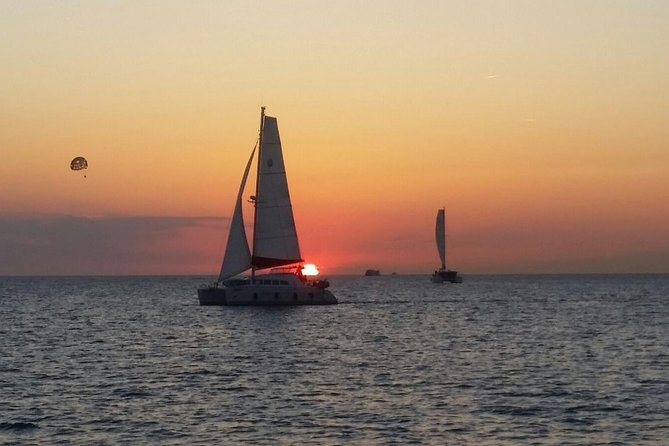 Sunset Catamaran Expedition in front of Cafe Mambo - Swimming and snorkeling along Ibiza’s coast