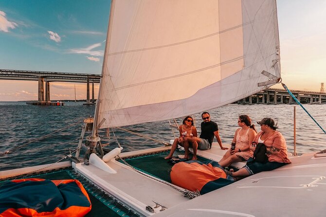 Sunset Catamaran Sail in Cocoa Beach - Drinks, snacks, and the onboard atmosphere