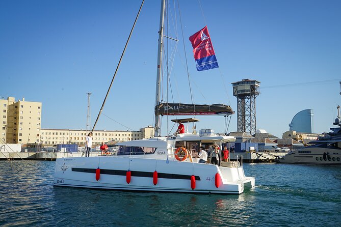 Sunset Catamaran: Small Group, Drinks, Snacks & Dinner Upgrade - Who should book this Barcelona cruise?