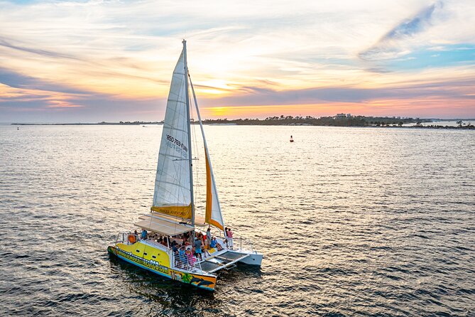 Sunset Dolphin Sail Aboard the Footloose Catamaran - Dolphin watching: exciting, but never promised