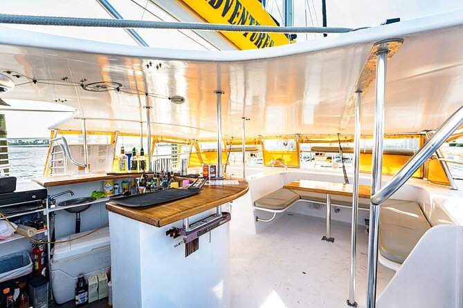 Sunset Dolphin Sail Aboard the Privateer Catamaran - Practical details that shape your evening