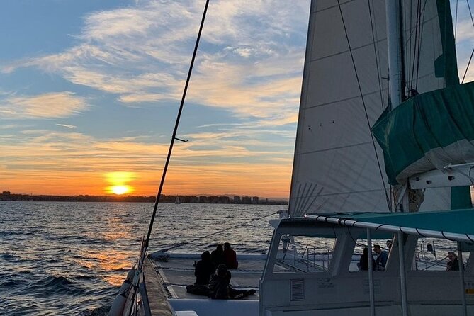 Sunset in Catamaran from Calpe or Altea - The Peñón de Ifach gives the ride its setting
