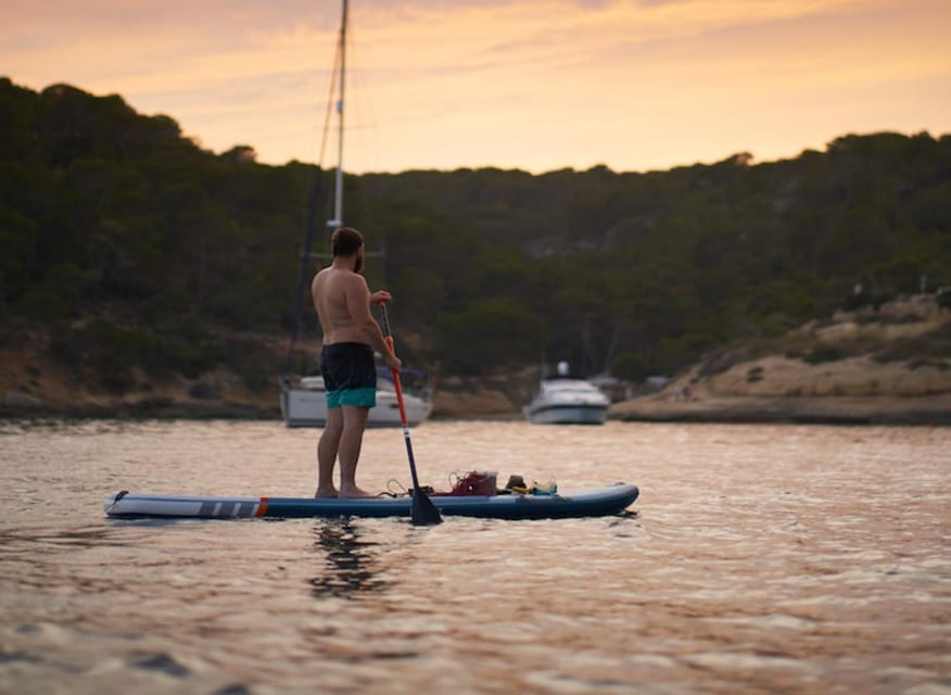 SUP Safari - Catamaran Cruise Dia Island & Gourmet Delights! - Snorkeling, fishing, and time in the water