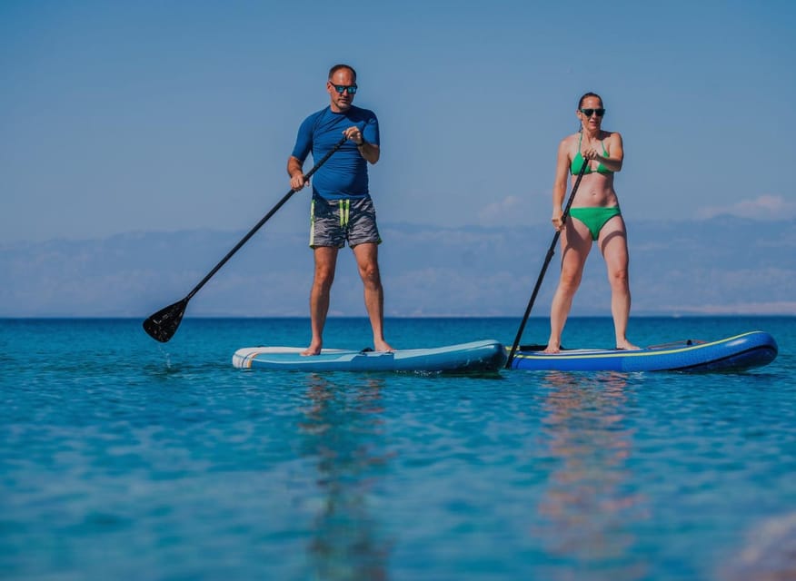 SUP Safari - Catamaran Cruise Dia Island & Gourmet Delights! - Cretan treats and an open bar