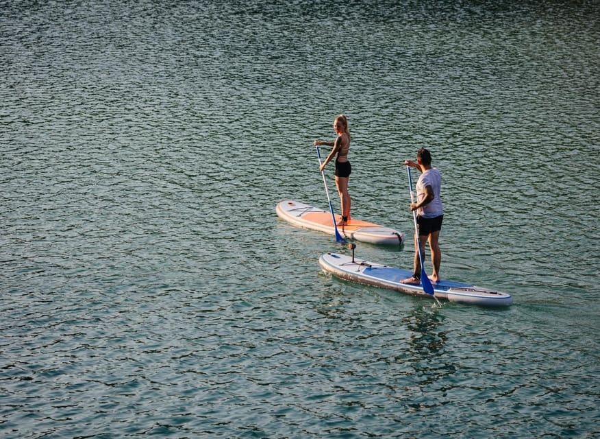 SUP Safari - Catamaran Cruise Dia Island & Gourmet Delights! - A luxury catamaran with room to breathe