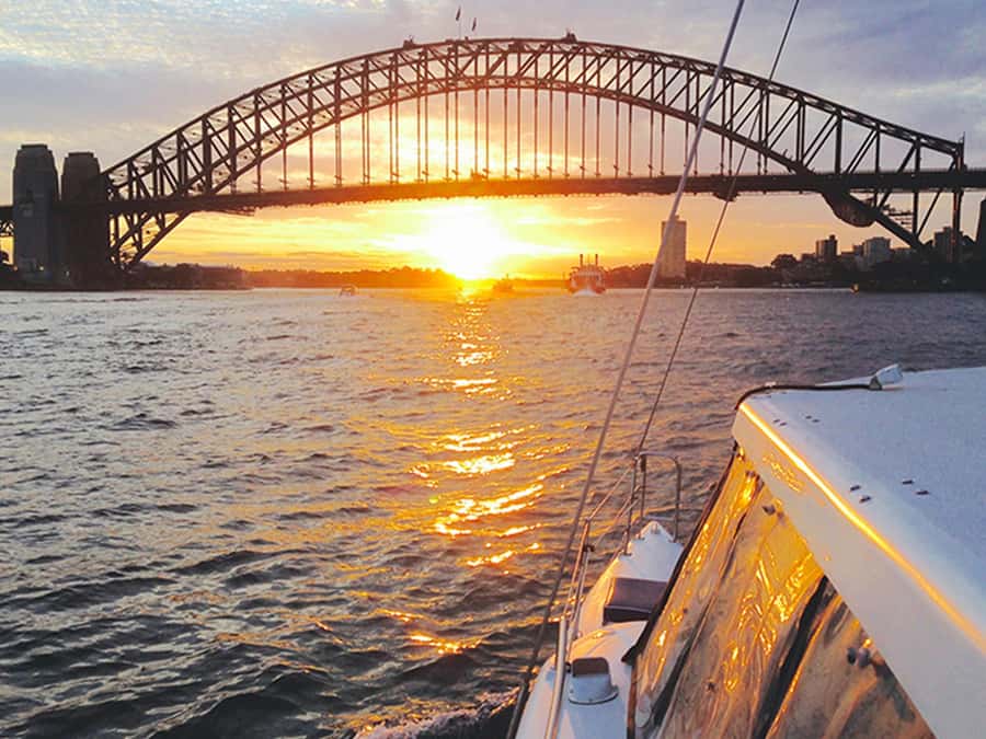 Sydney Harbour: Sunset Catamaran Cruise - Boarding beside the Opera House