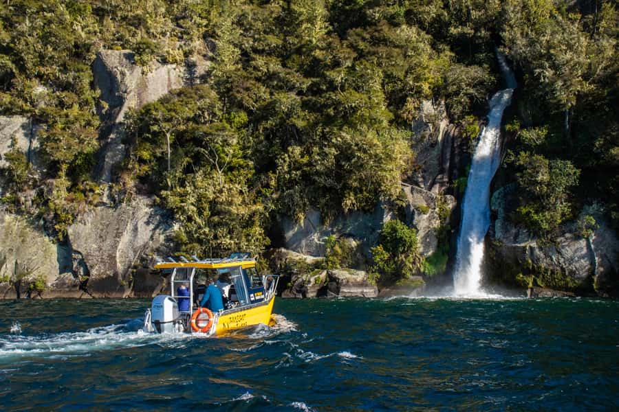 Taupo: Lake Taupo Western Bays Catamaran Tour with Bush Walk - Starting at Kinloch Marina and Berth 37