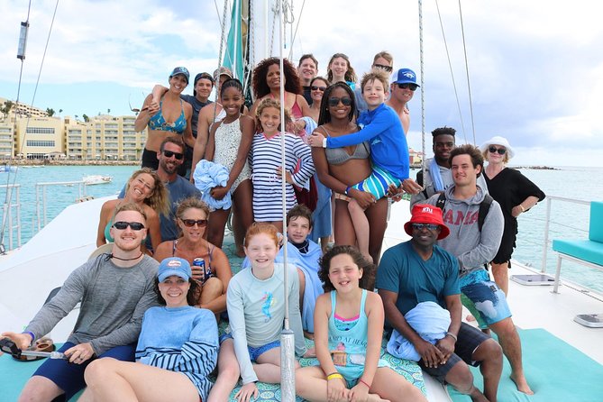 The Best Catamaran Day Sail in St Maarten - Coastline Views From the Dutch and French Sides
