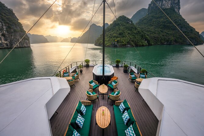 The Catamaran Luxury Day Cruise to Halong Bay from Hanoi(Best Selling) - Leaving Hanoi in a limousine bus