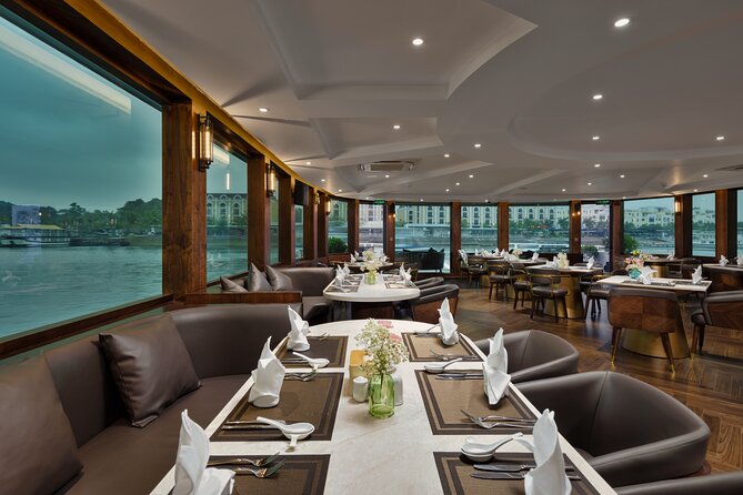 The Catamaran Luxury Day Cruise to Halong Bay from Hanoi(Best Selling) - Cooking demonstration and sunset tea