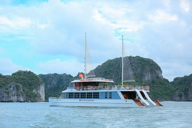 The Catba Catamaran Day Tour Lan Ha Bay Cruise Trips - Cycling through Viet Hai Village
