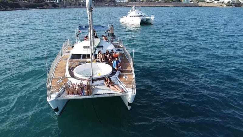 Torrevieja: Catamaran cruise and sunset with swimming - The catamaran jacuzzi is the main talking point
