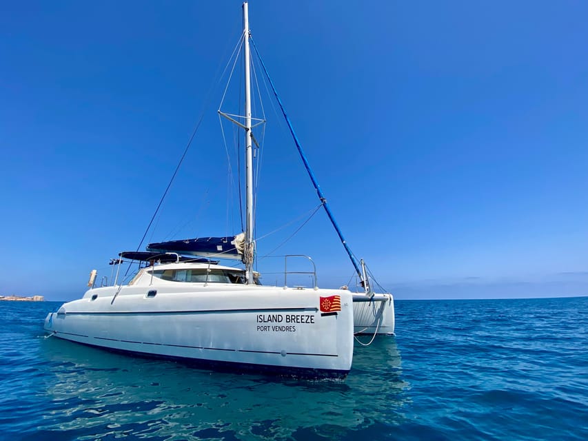 Torrevieja: Costa Blanca Catamaran Cruise - Beanbags, nets, and a surprisingly comfortable deck