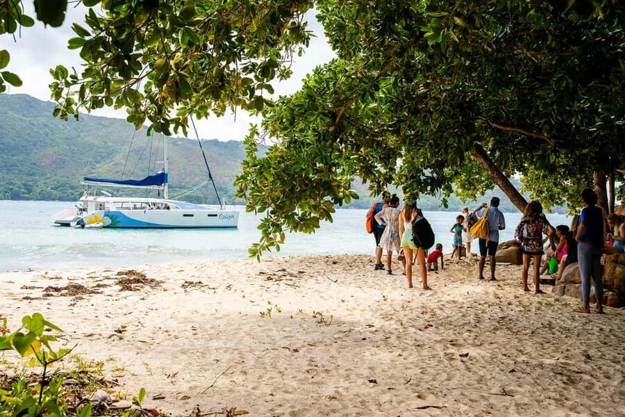 Tour of Cousin, Curieuse and St Pierre island on Catamaran - A full day from Praslin, with plenty packed in