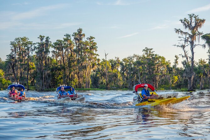 Tour of Lakes Escape by Personal Catamaran - Why this Clermont catamaran ride feels different