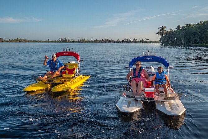 Tour of Lakes Escape by Personal Catamaran - What the $95 price really includes
