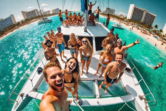 Trip to Isla Mujeres by Catamaran, with snorkeling and drinks - Key points at a glance