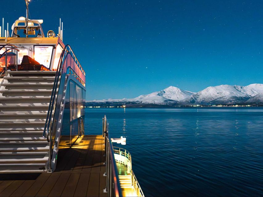 Tromsø: Aurora Dinner Cruise by Hybrid-Electric Catamaran - Setting out from Tromsø’s harbor