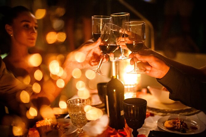 Tulum: Romantic Dinner on 34' Aventura Catamaran – All Inclusive - Premium drinks and the cost of romance