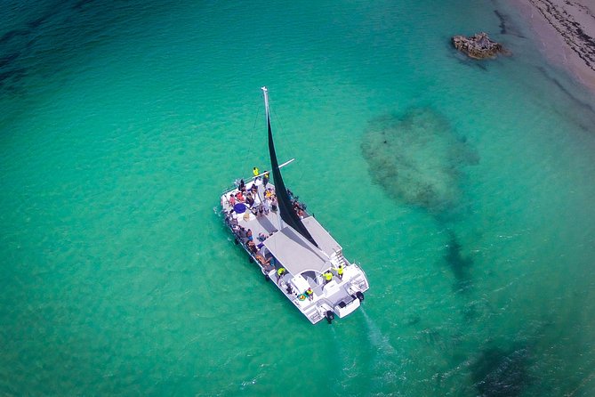 Up to 15 passengers Private Catamaran Sailing from Punta Cana - The natural pool stop and the value of staying aboard
