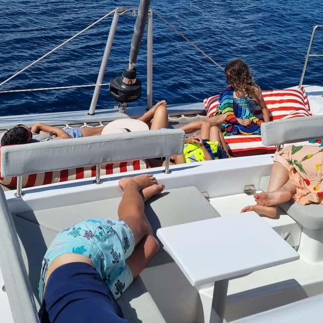 Villeneuve-Loubet: Catamaran Cruise Day Small Groups - Setting out from Marina Baie des Anges