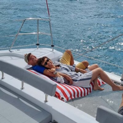 Villeneuve-Loubet: Catamaran Cruise Day Small Groups