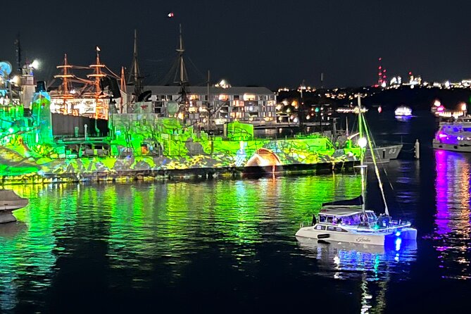 Vivid 90-Minute Sydney Harbour Catamaran Cruise with BYO Drinks - Boarding at Pier 2 in Walsh Bay