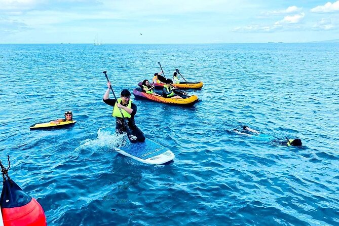 Waikiki Catamaran Escape: Snorkel with Turtles & Water Sports Fun - Six ways to play in the water